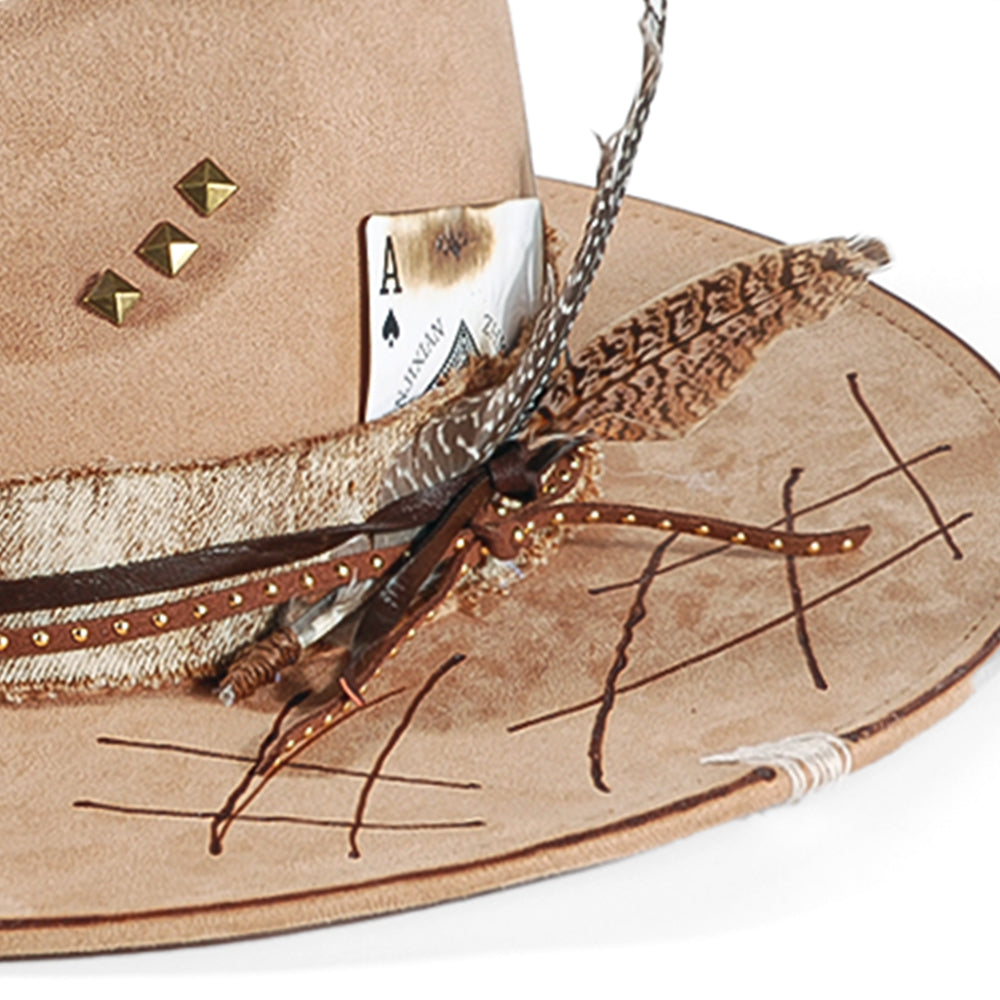OTRHATS-Fedora-Suede-Khaki-The-Mocha-detail
