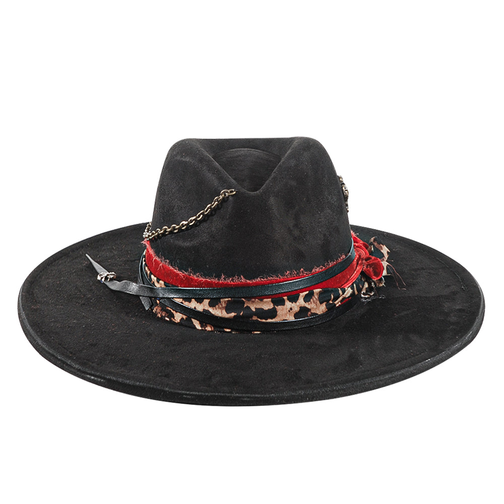Vintage Fedora Felt(Includes All The Accessories)