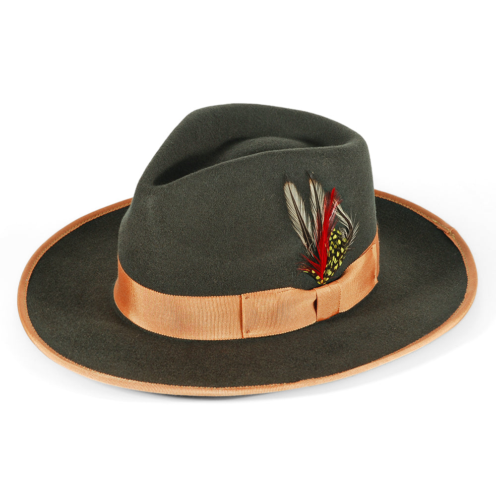 Vintage Fedora Felt(Includes All The Accessories)