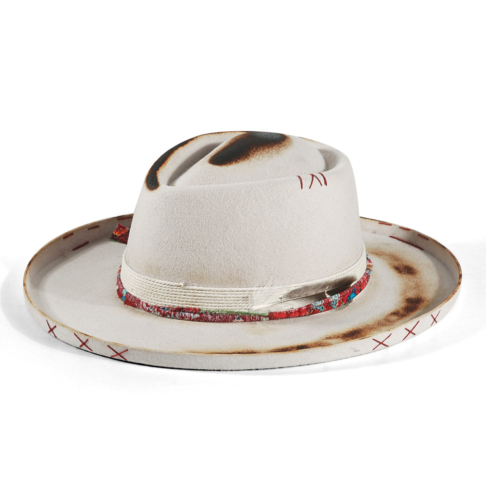 Vintage Fedora Felt(Includes All The Accessories)