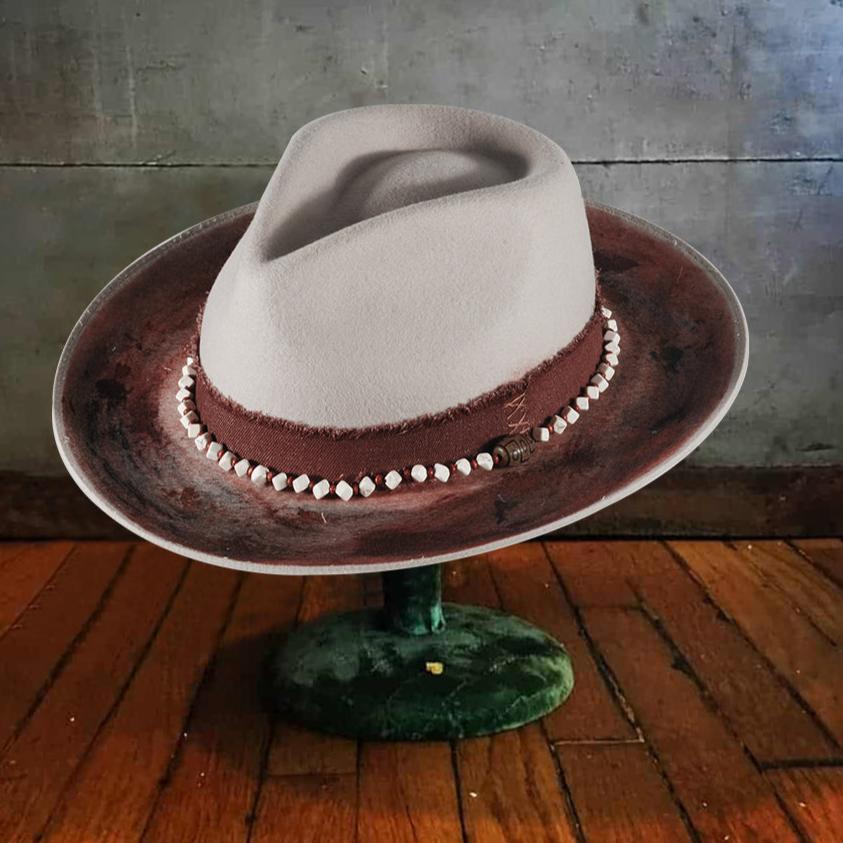 Vintage Fedora Felt(Includes All The Accessories)