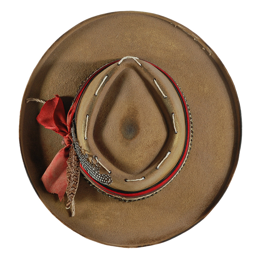 Vintage Fedora Felt(Includes All The Accessories)