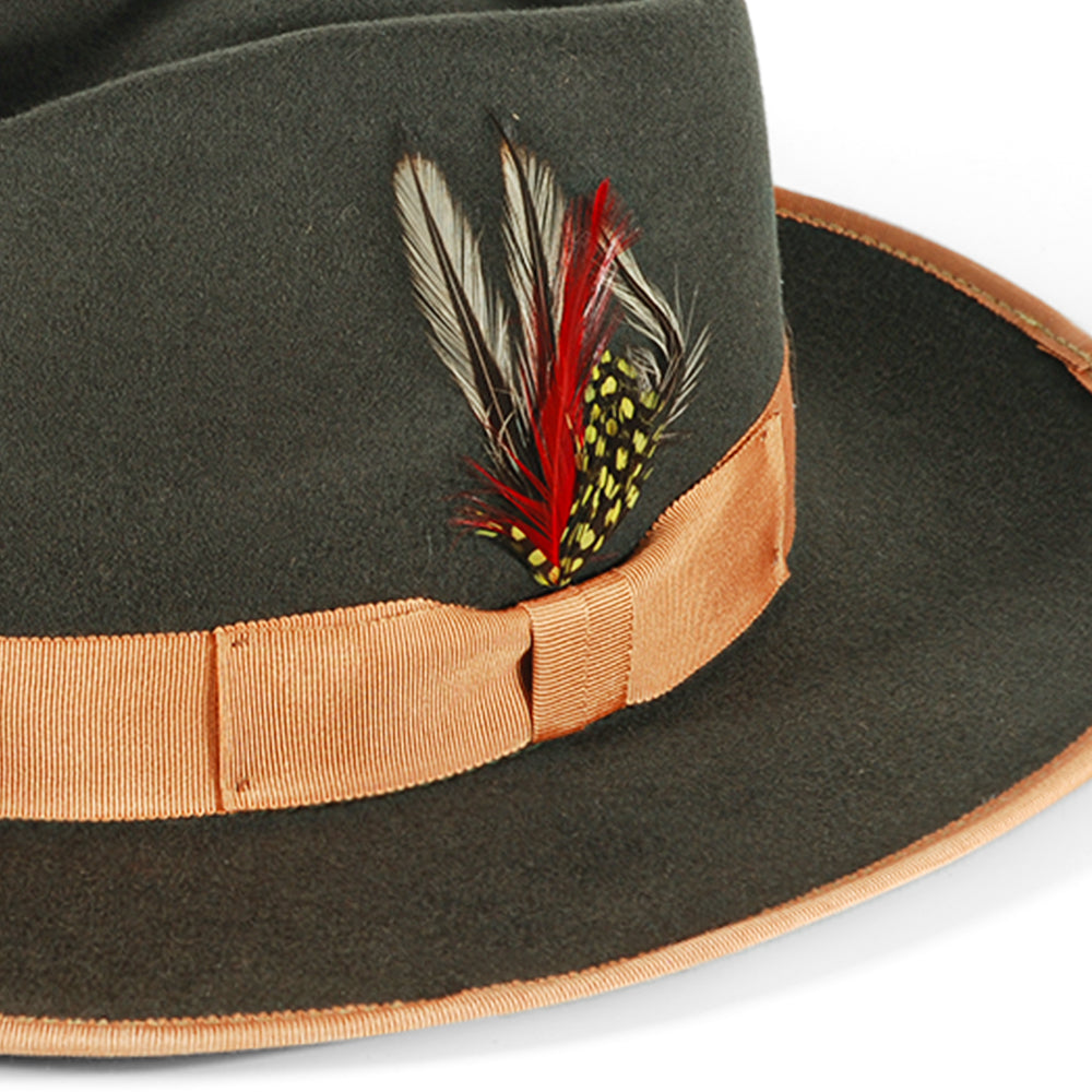 Vintage Fedora Felt(Includes All The Accessories)