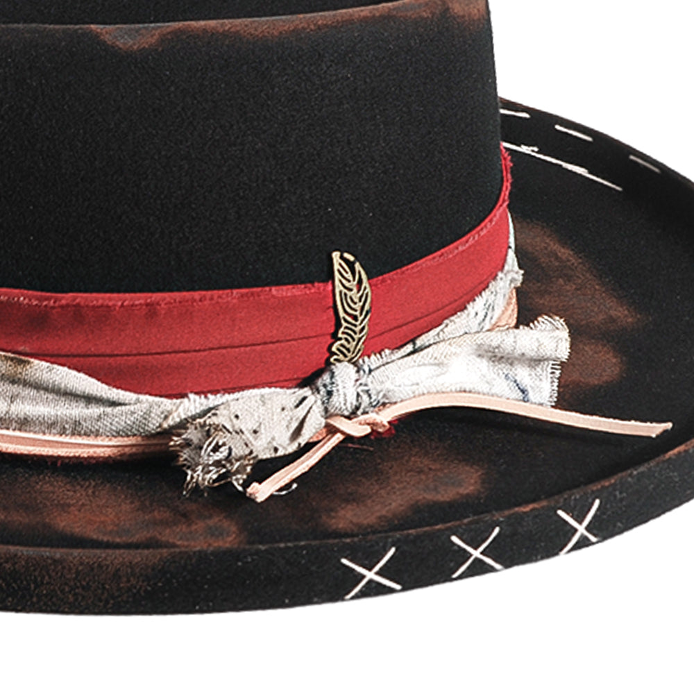 Vintage Fedora Felt(Includes All The Accessories)